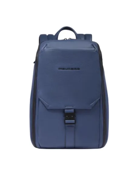Zaino piccolo porta pc da 13,3 Piquadro Than, blu