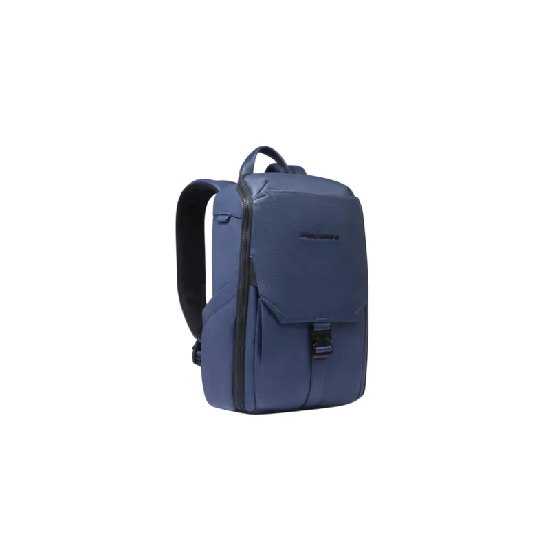 Zaino piccolo porta pc da 13,3 Piquadro Than, blu 2