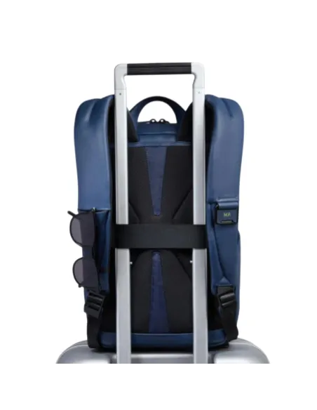 Zaino piccolo porta pc da 13,3 Piquadro Than, blu