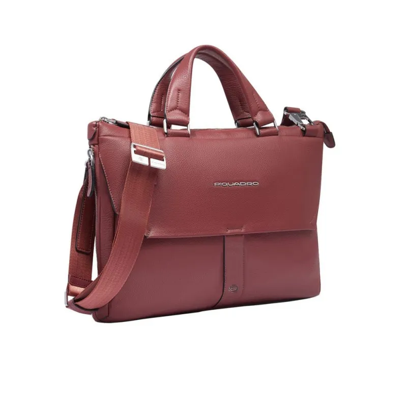 Piquadro Than erweiterbare 14 Computer-Tasche, orange 2