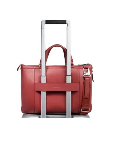 Piquadro Than 14 expandable laptop...