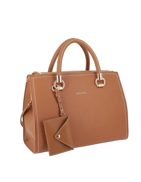 Borsa donna a mano Liu Jo, biscotto