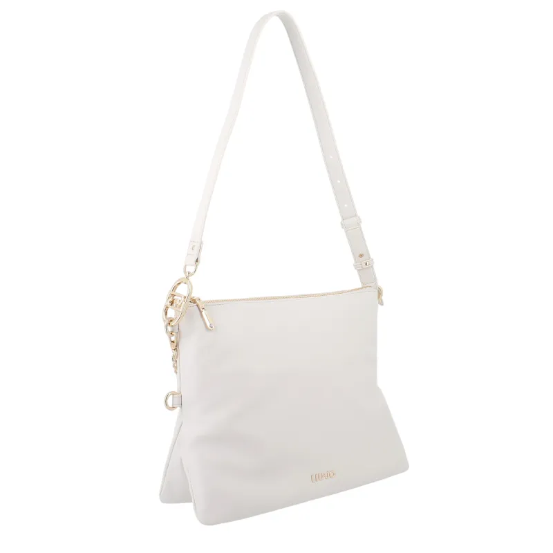 Liu Jo Umhängetasche mit Kette, creme 2