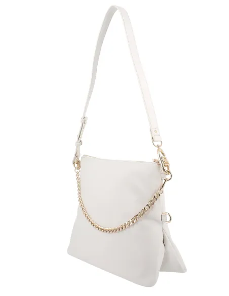 Liu Jo shoulder bag with chain, cream