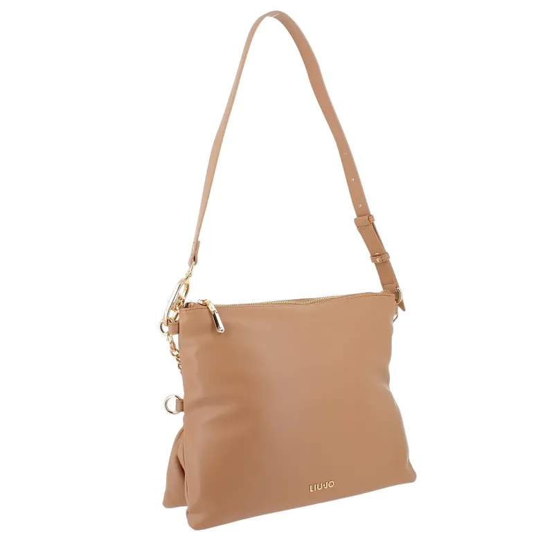 Liu Jo shoulder bag with chain, camel 2