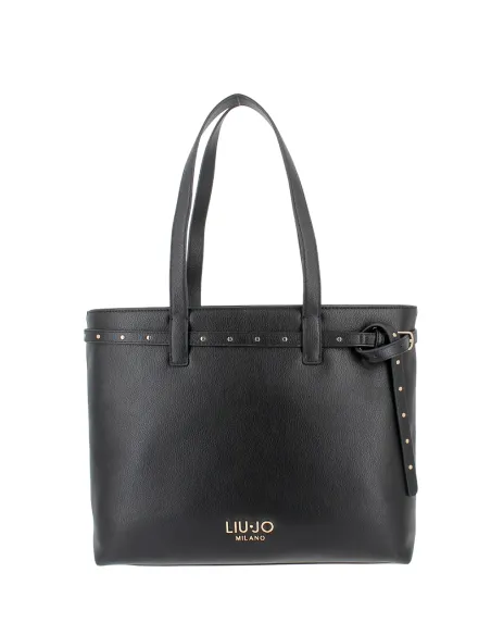 Shopping Liu Jo con zip, nera