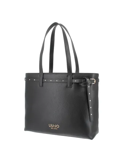 Liu Jo shopping bag with zip, black