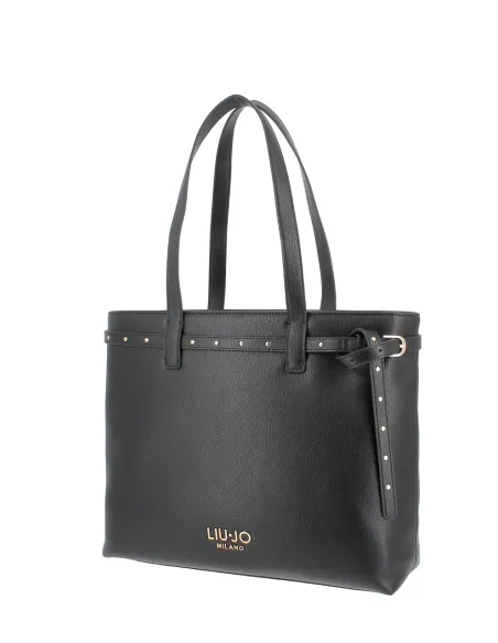 Liu Jo shopping bag with zip, black