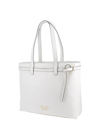 Liu Jo shopping bag with zip, cream