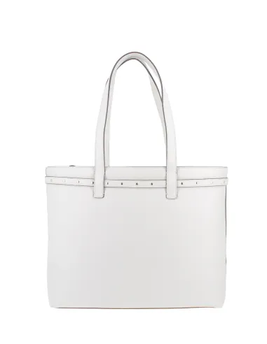 Liu Jo shopping bag with zip, cream