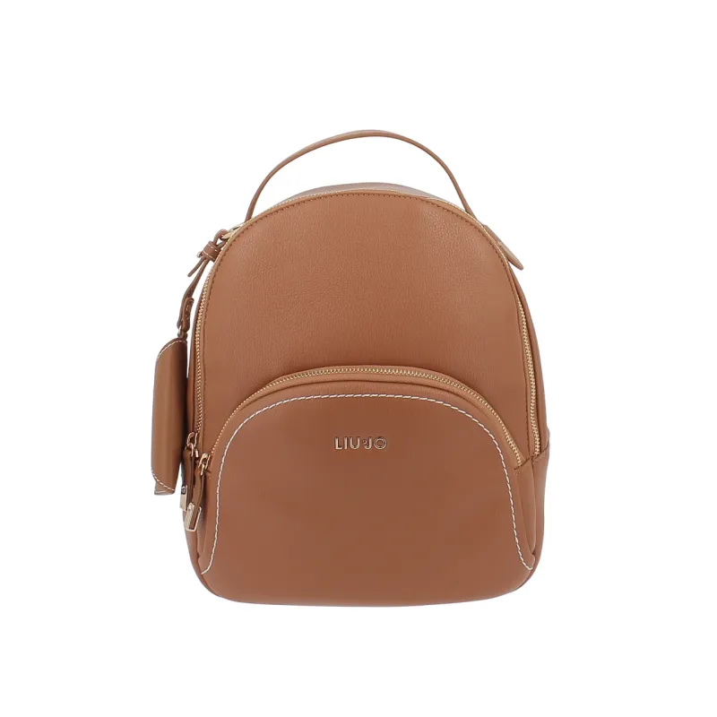Zaino donna Liu Jo con tasca frontale, marrone