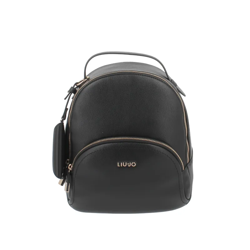 Liu Jo women's backpack with front pocket, black