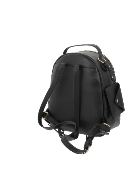 Liu Jo Damen-Rucksack mit Fronttasche, schwarz