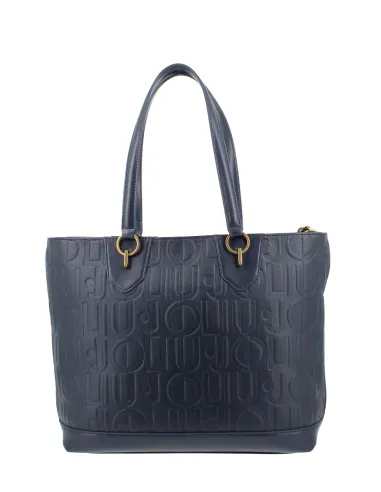 Shopping con logo e catena Liu Jo,...
