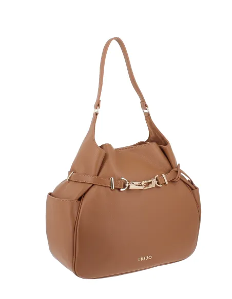 Borsa hobo Liu Jo, biscotto