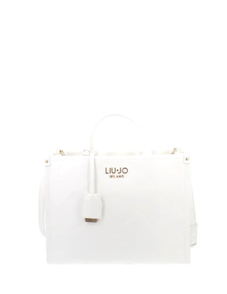 Liu Jo women's handbag with zip fastener, white