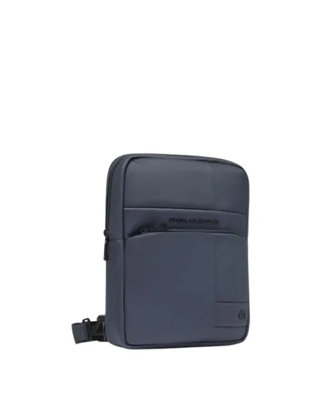 Borsello uomo in tessuto impermeabile Piquadro, blu