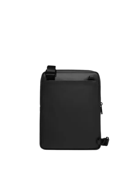 Piquadro Umhängetasche aus wasserdichtem Stoff für Männer, schwarz