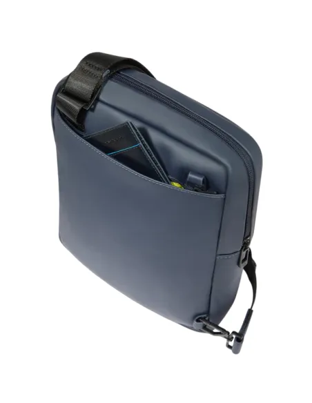 Piquadro Men's cross body Bag in Waterproof Fabric, black