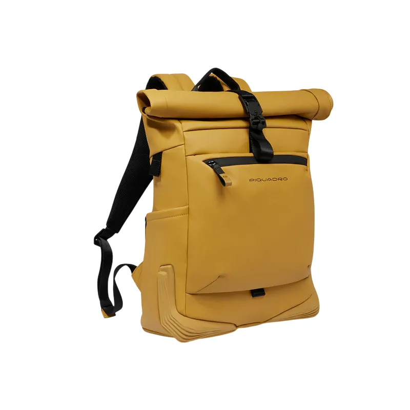 Zaino Piquadro Roll-Top Porta PC, giallo 2