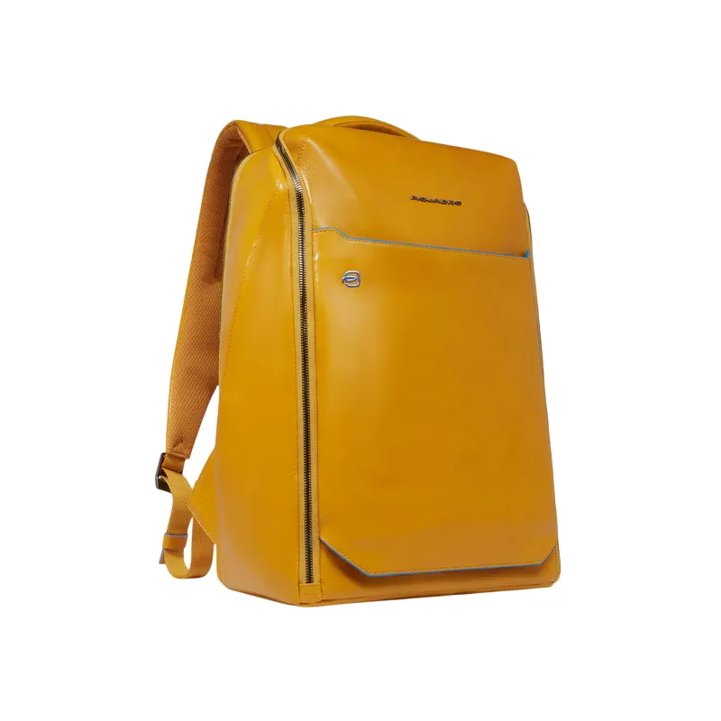 Zaino da viaggio in pelle Porta pc da 15,6 Piquadro Blue... 2