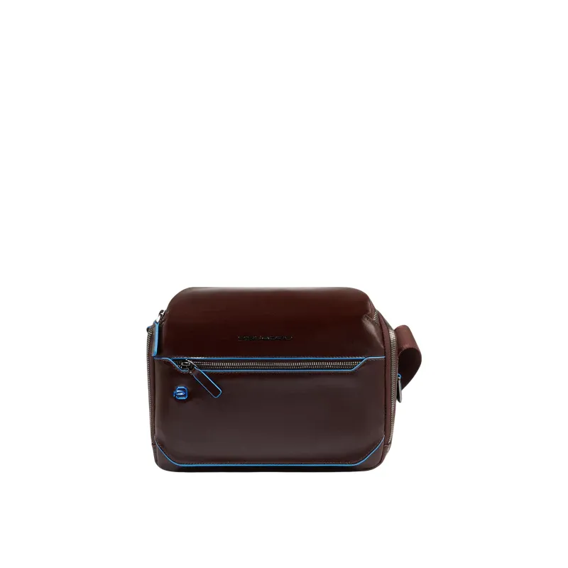 Piquadro Blue Square horizontal men's cross-body bag,...