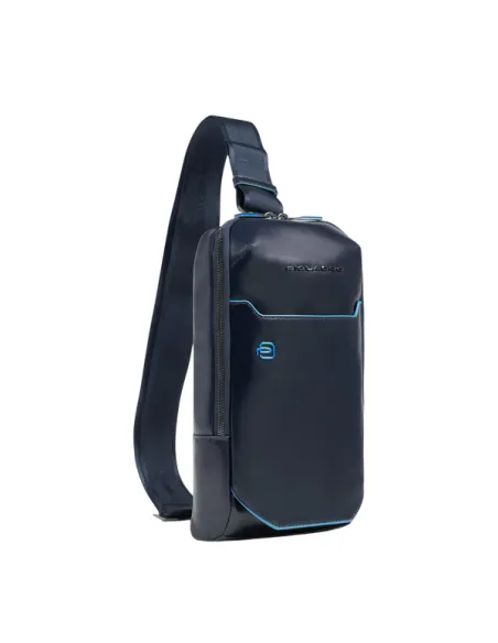 Monospalla Piquadro Blue Square, blu