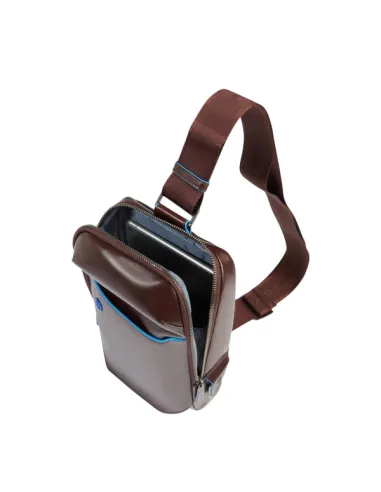 Monospalla Piquadro Blue Square, mogano