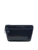 Marsupio Piquadro Blue Square con attacchi tracolla riposizionabili, blu