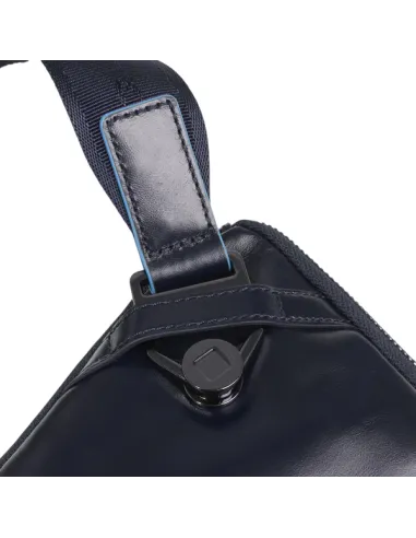 Piquadro Blue Square expandable flat...