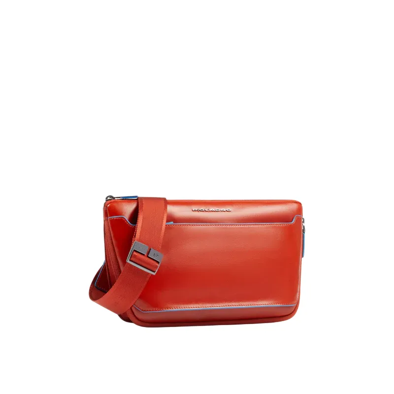 Piquadro Blue Square erweiterbare flache Gürteltasche,... 2