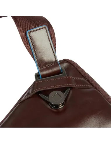 Piquadro Blue Square expandable flat...