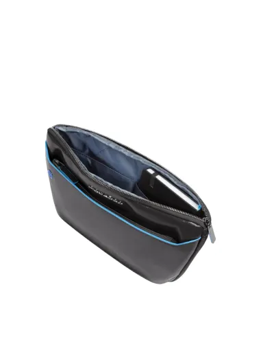 Piquadro Blue Square expandable flat...