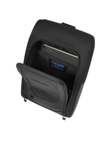 Piquadro Umhängetasche aus Stoff und...