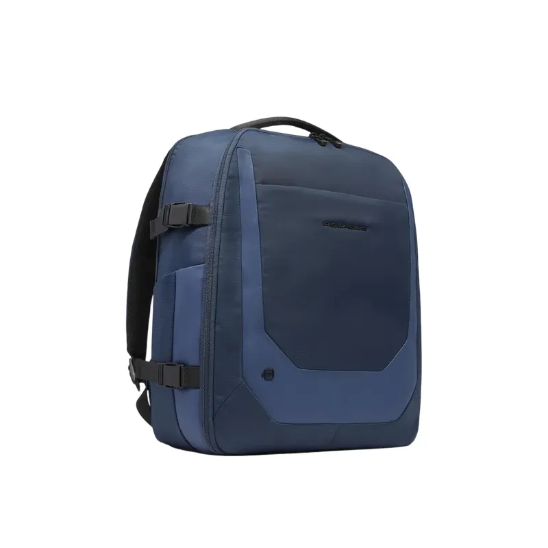 Piquadro travel backpack with 15.6 laptop compartment, blue 2