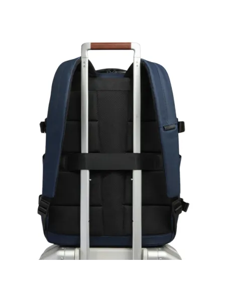 Zaino da viaggio con porta pc da 15,6 Piquadro, blu