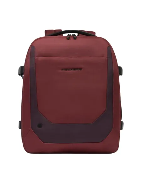 Zaino da viaggio con porta pc da 15,6 Piquadro, cuoio