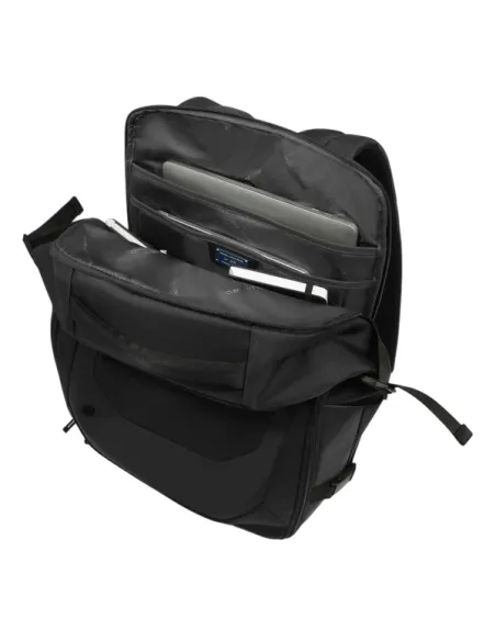 Piquadro travel backpack with 15.6 laptop compartment, black