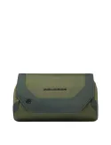 Piquadro Bum Bag with zip and flap closure, green