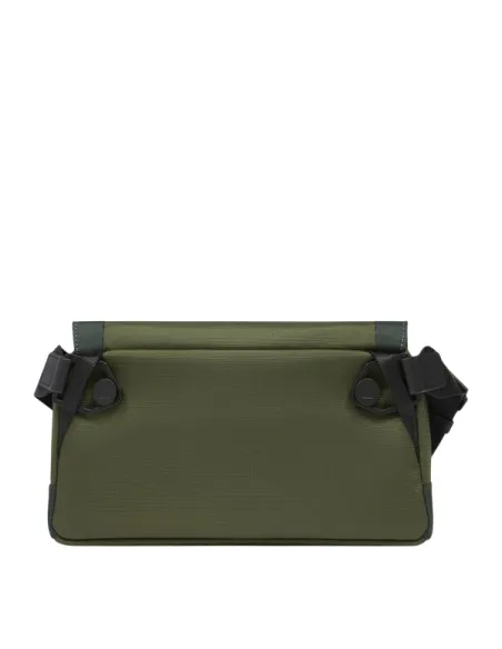 Piquadro Bum Bag with zip and flap closure, green
