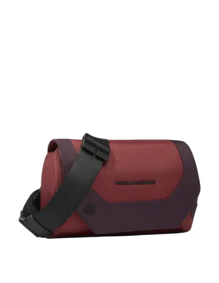 Piquadro Bum Bag with zip and flap closure, brown