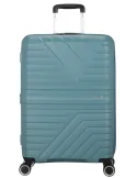 American Tourister Flytwist expandable medium trolley, Storm Blue