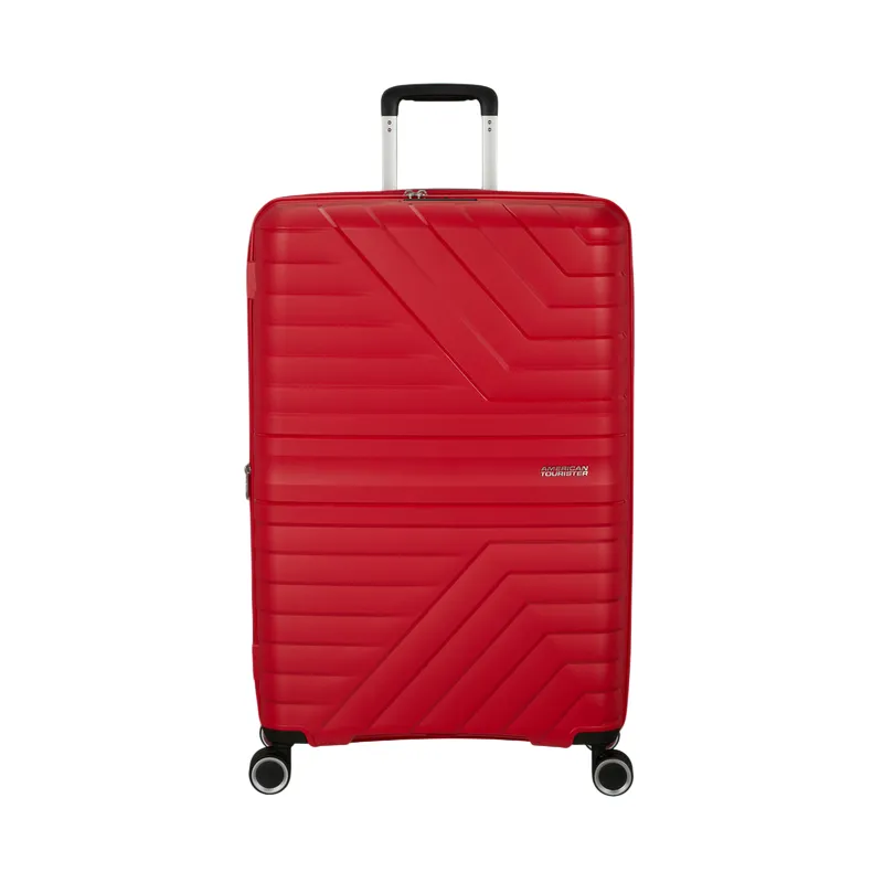 American Tourister Flytwist large expandable trolley, red