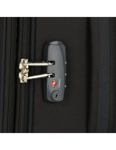 Samsonite Citybeat Expandable medium suitcase, black