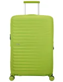 American Tourister Fastforward expandable medium trolley, neon lime