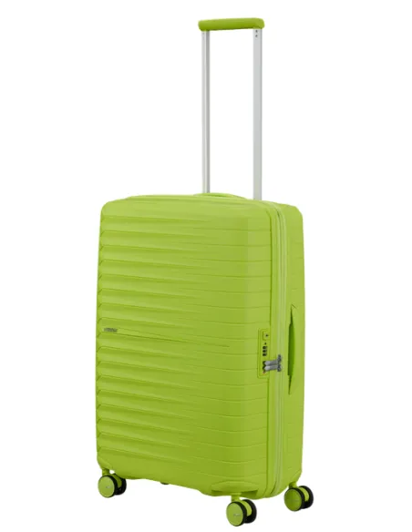 Trolley medio American Tourister Fastforward, neon lime