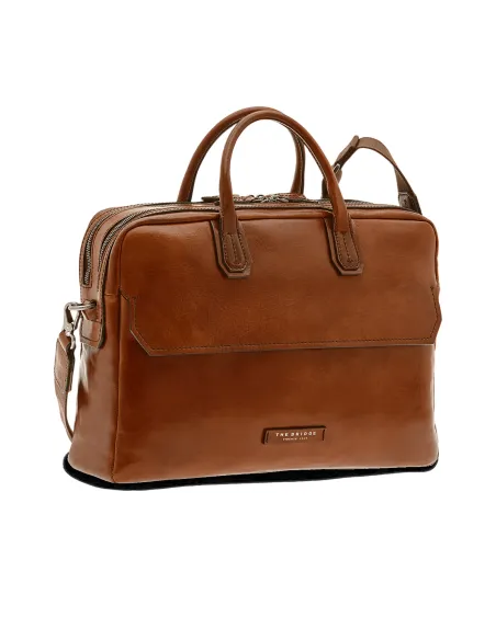 The Bridge Williamsburg Briefcase, brown