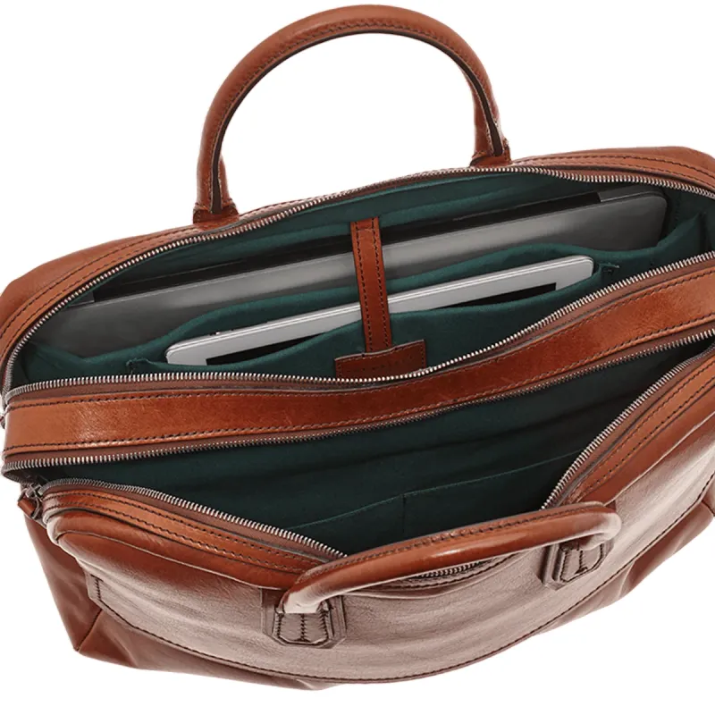 The Bridge Williamsburg Briefcase, brown 2