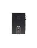 The Bridge Story Compact Wallet für Scheine mit Münz-Fach, schwarz
