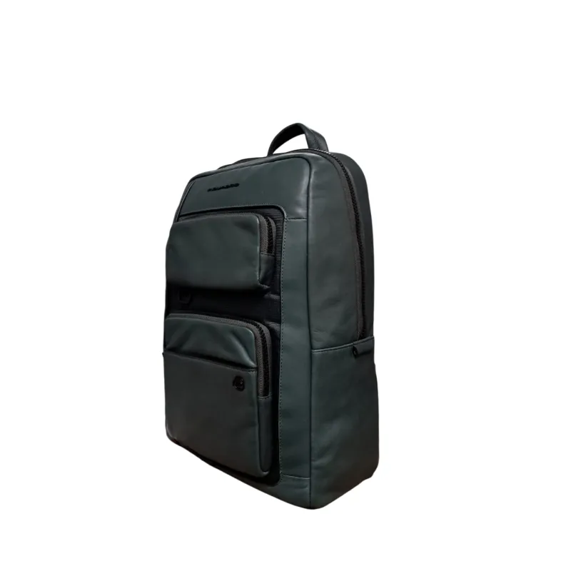 Piquadro Liko 14 laptop backpack, green 2